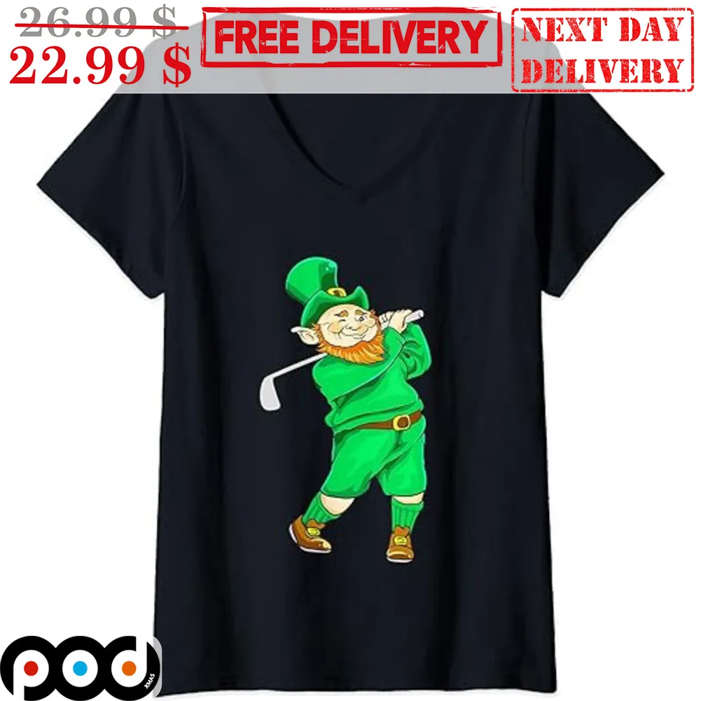 Irish Golfer St Patrick's Day Shirt