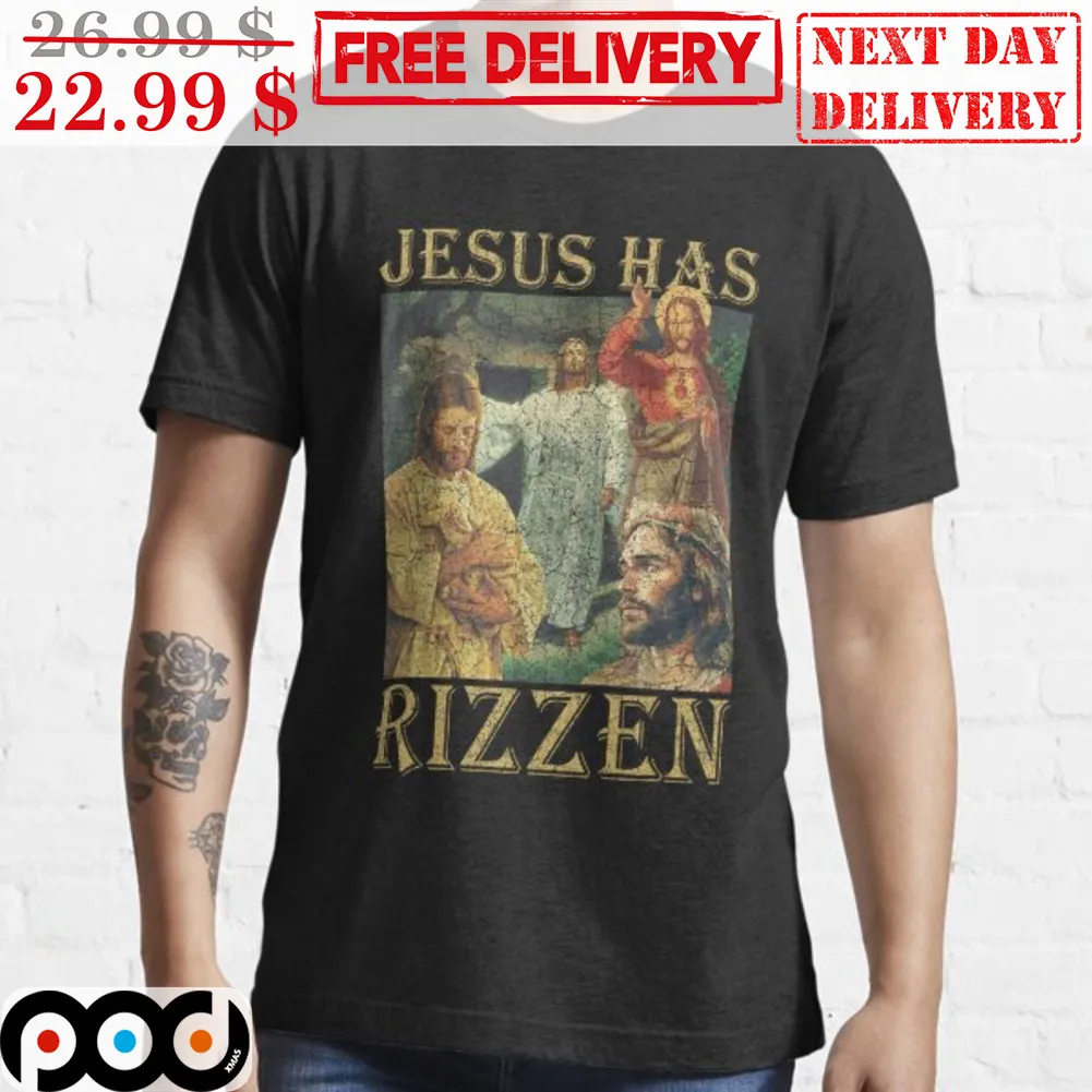 Jesus Has Rizzen Vintage Shirt