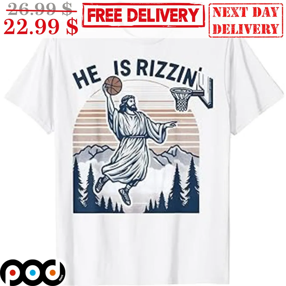 Jesus He Is Rizzin' Vintage Shirt