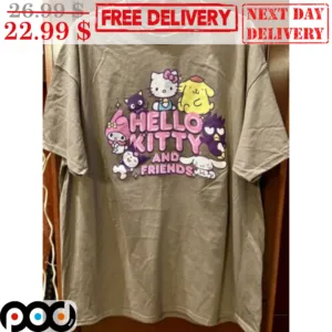 Hello Kitty And Friends Cute Shirt