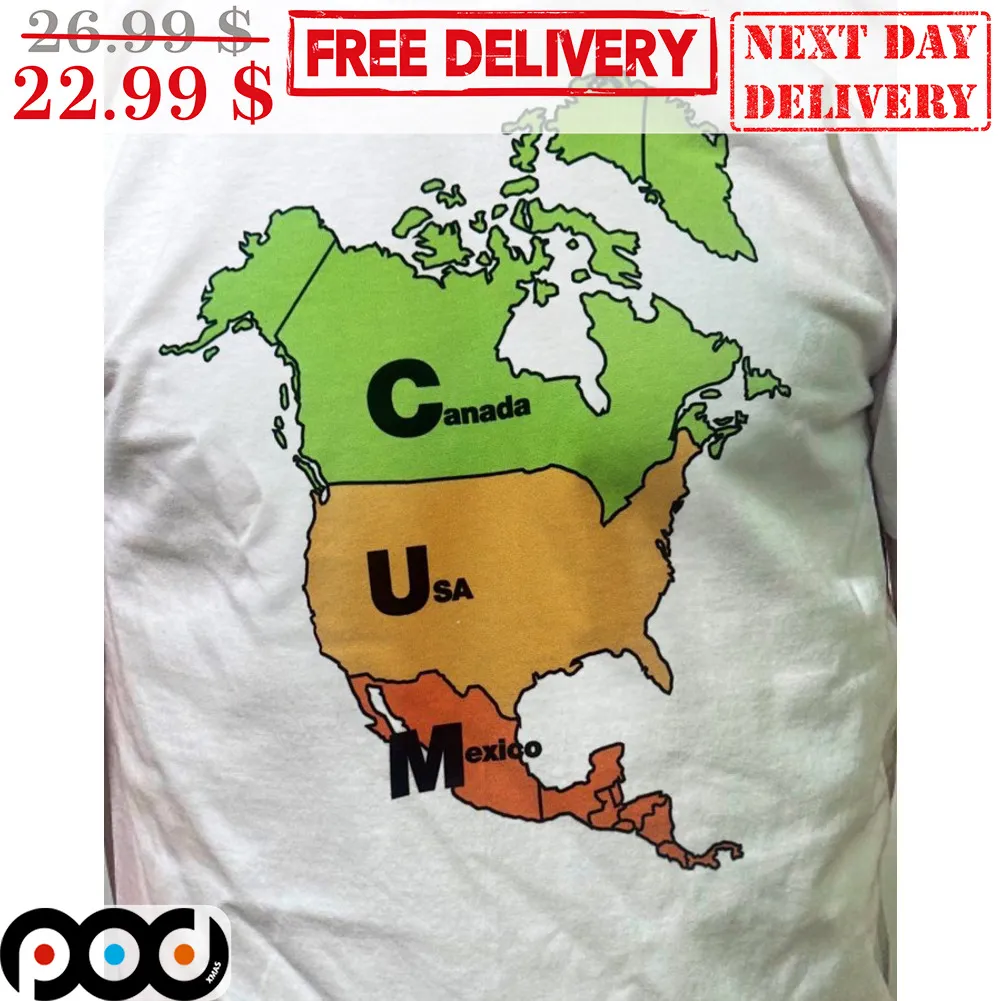 Cum Canada Usa Mexico Shirt