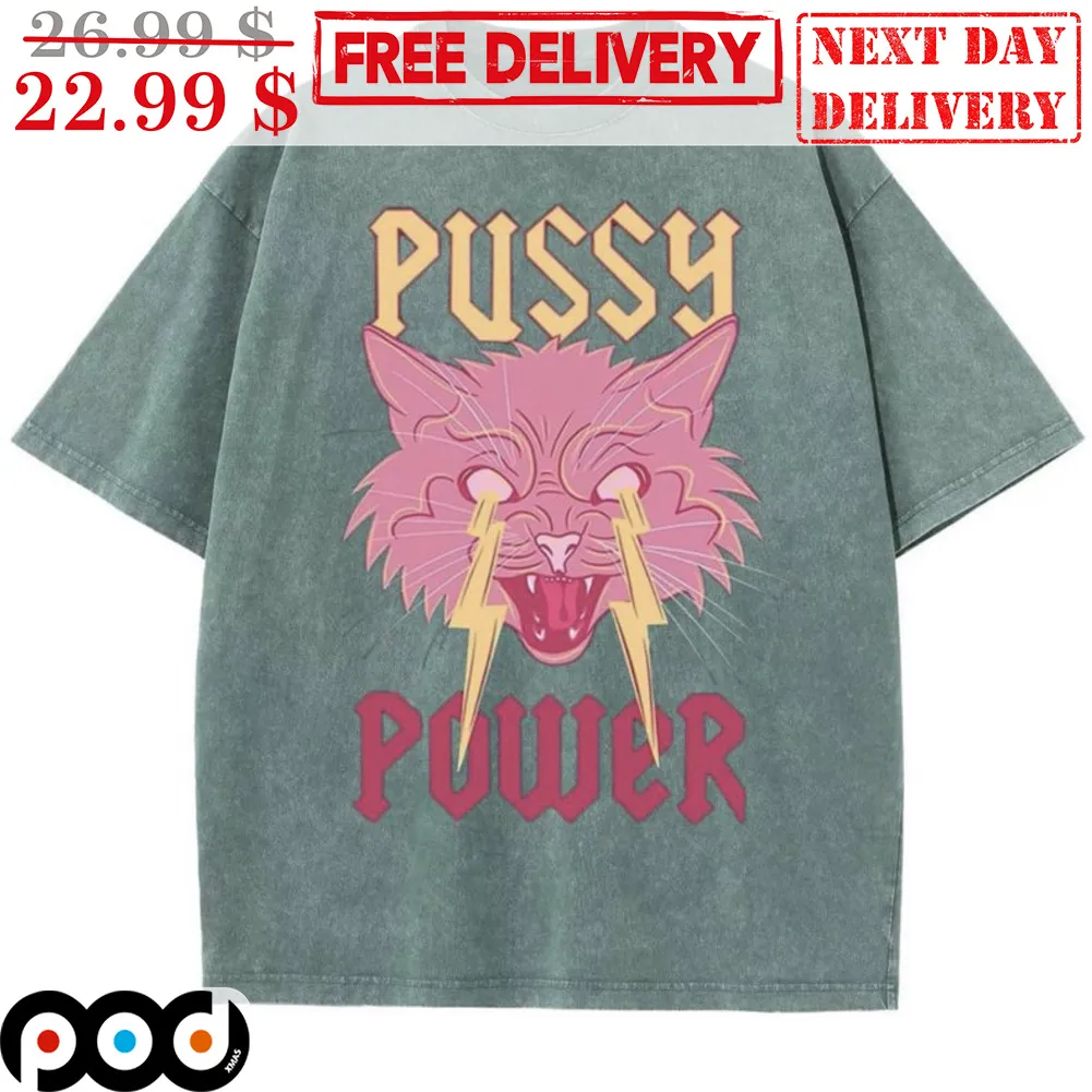 Cat Eyes Lighting Pussy Power Shirt