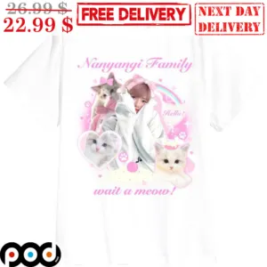Nanyangi Family Wait A Meow Shirt
