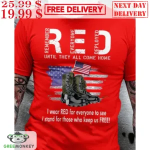 Remember Everyone Deployed Until They All Come Home Shirt