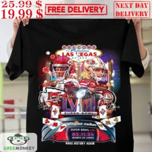 Welcome To Fabulous Las Vegas Super Bowl LVII Make History Again Signature Shirt