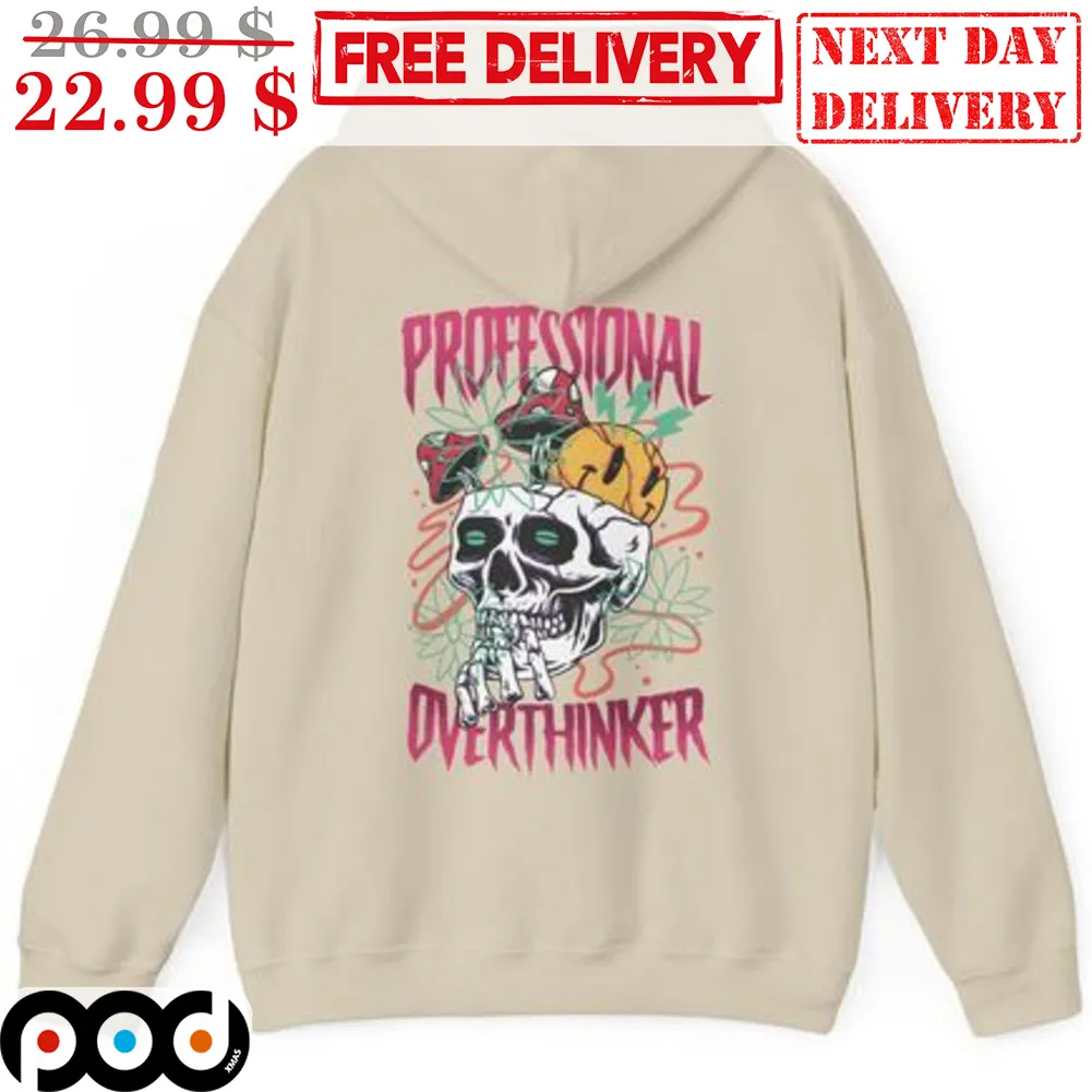 Skull Professional Overthinker Shirt