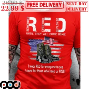 Remember Everyone Deployed Until They All Come Home Shirt