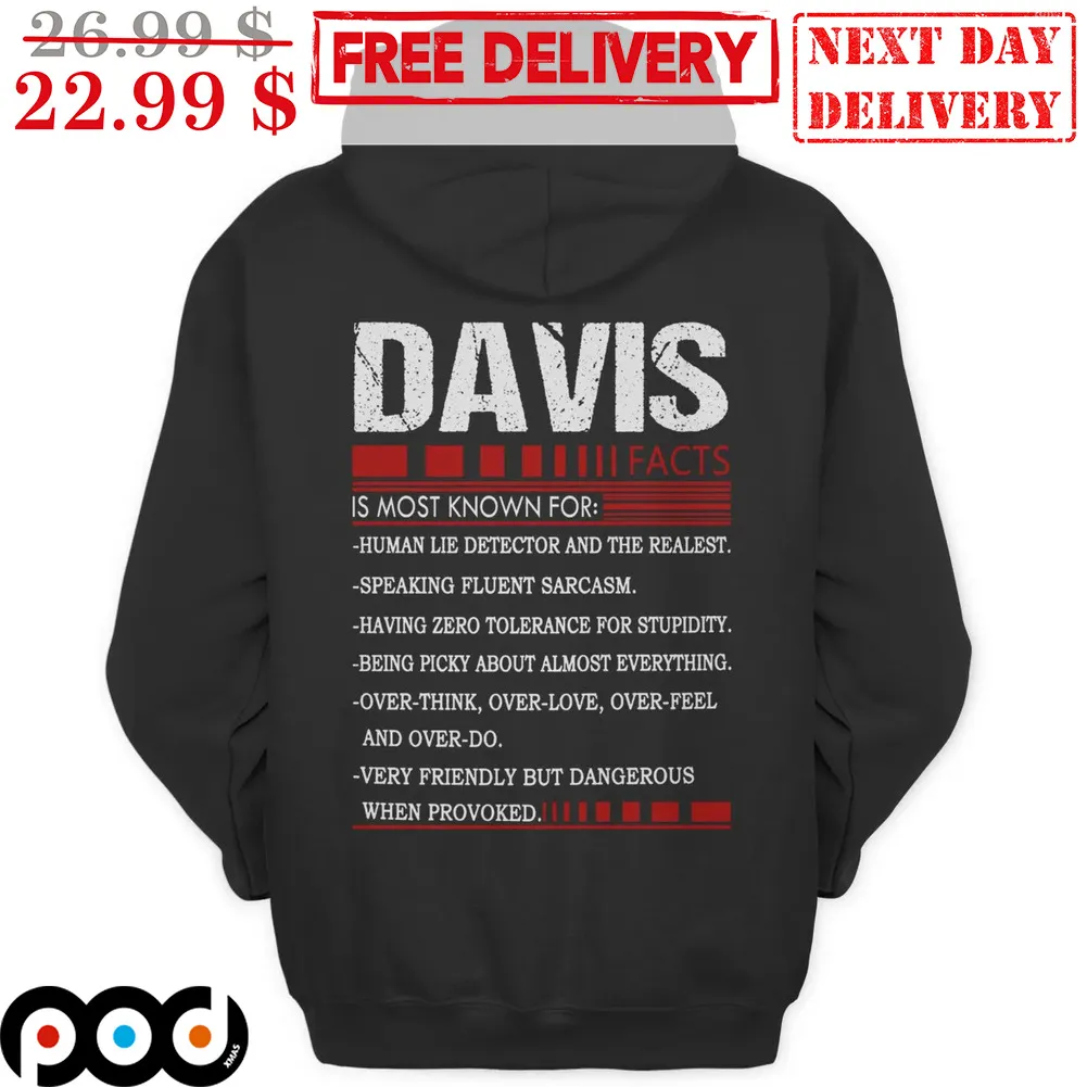 Davis Facts Is Most Known For Shirt