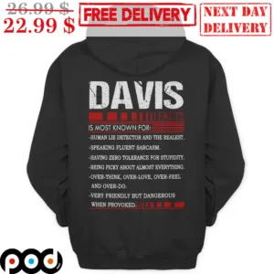 Davis Facts Is Most Known For Shirt