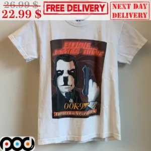 Bond James Bond Tomorrow Never Bites Shirt