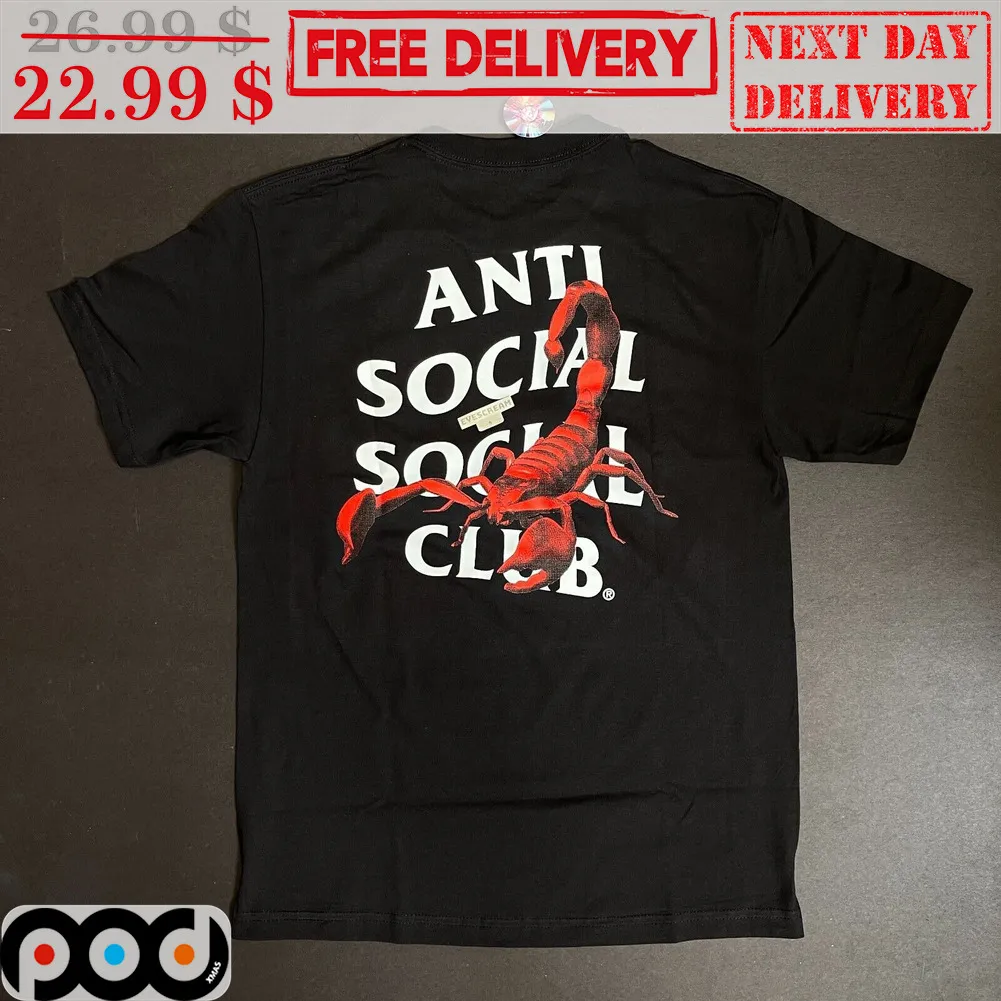 Scorpion Anti Social Club Shirt