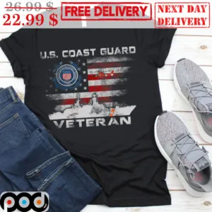 US Coast Guard Veteran Vintage Shirt