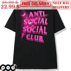 Moon Anti Social Club Shirt