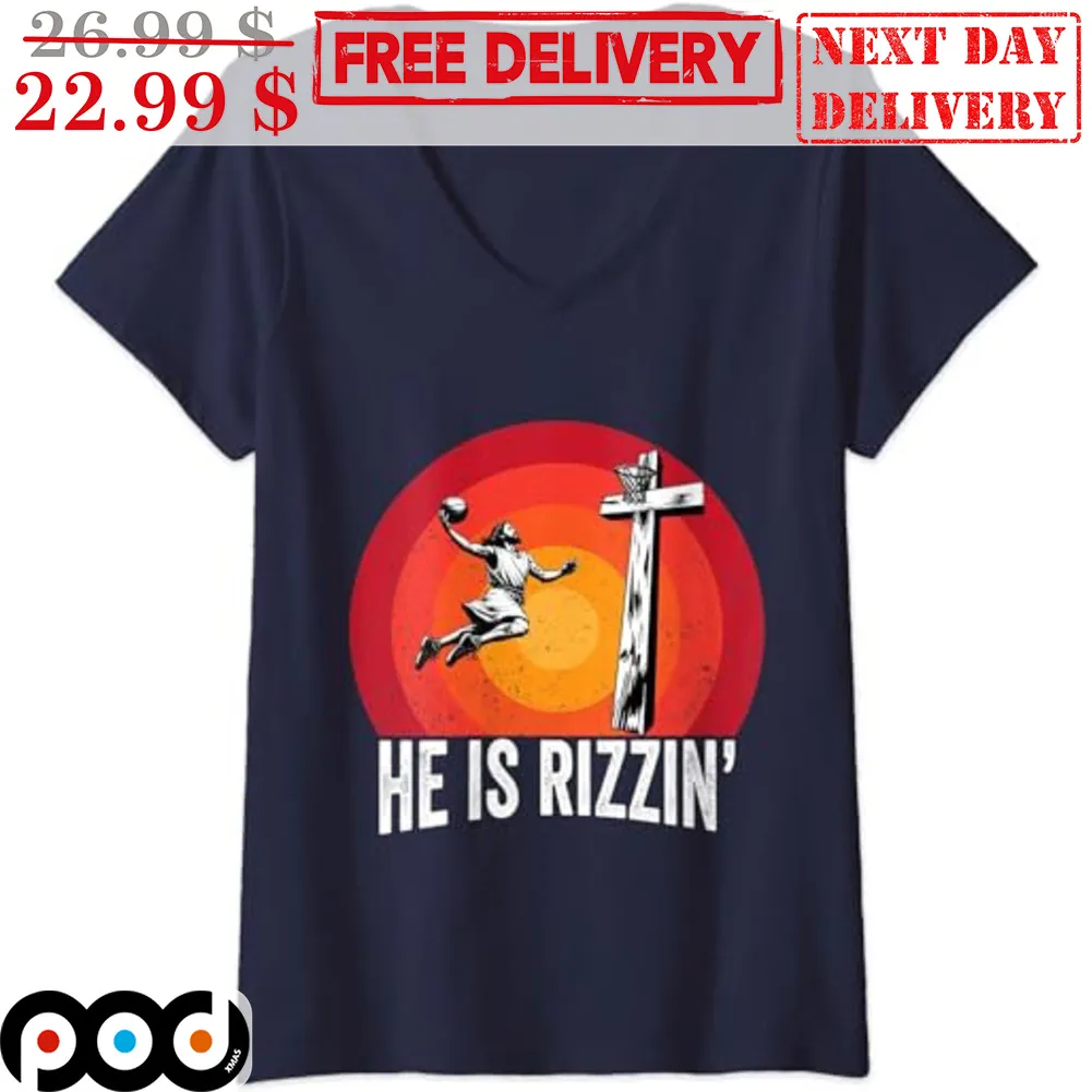 Jesus He Is Rizzin Vintage Shirt