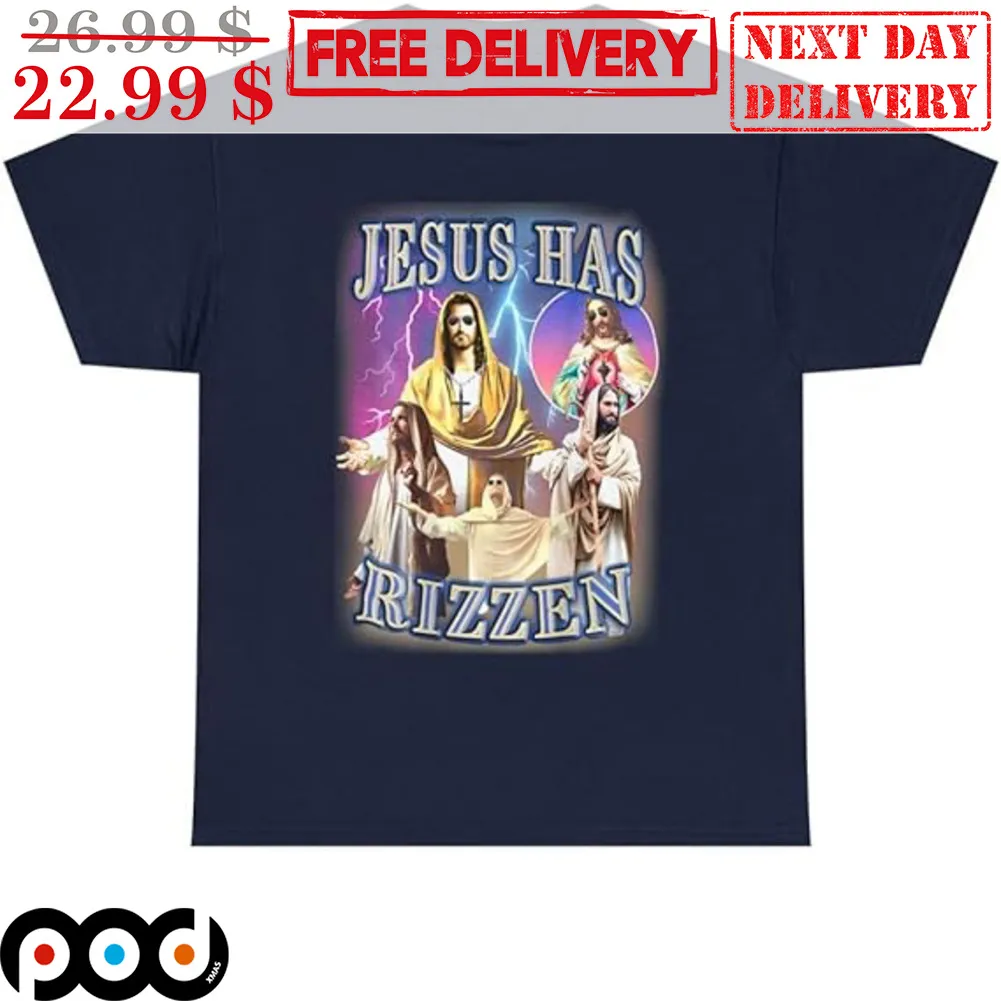 Jesus Has Rizzen Christian Vintage Shirt