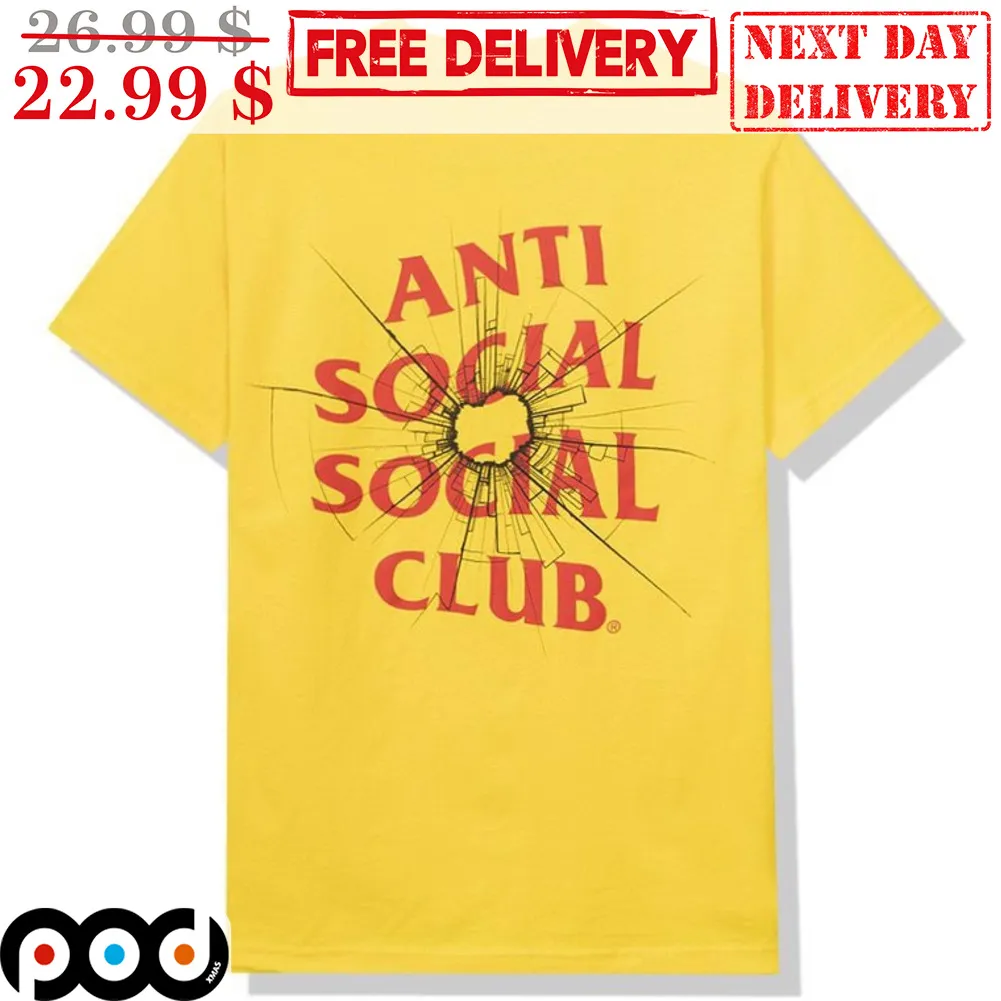 Broke Glass Anti Social Club Shirt