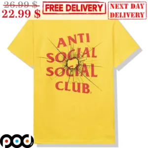 Broke Glass Anti Social Club Shirt