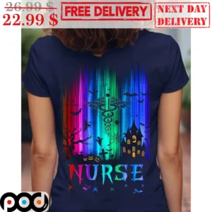 Awesome Nurse Halloween Shirt