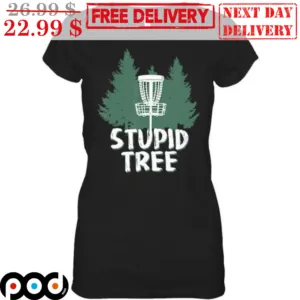 Disc Golf Stupid Tree Vintage Shirt