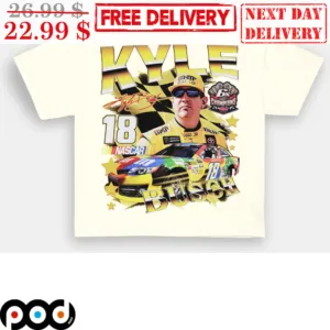 Kyle Busch 18 NASCAR Cup Series Signature Shirt