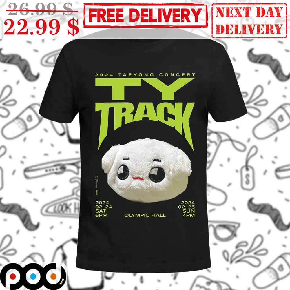 Dolly Bear 2024 Taeyong Concert Ty Track Olympic Hall Shirt