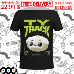 Dolly Bear 2024 Taeyong Concert Ty Track Olympic Hall Shirt