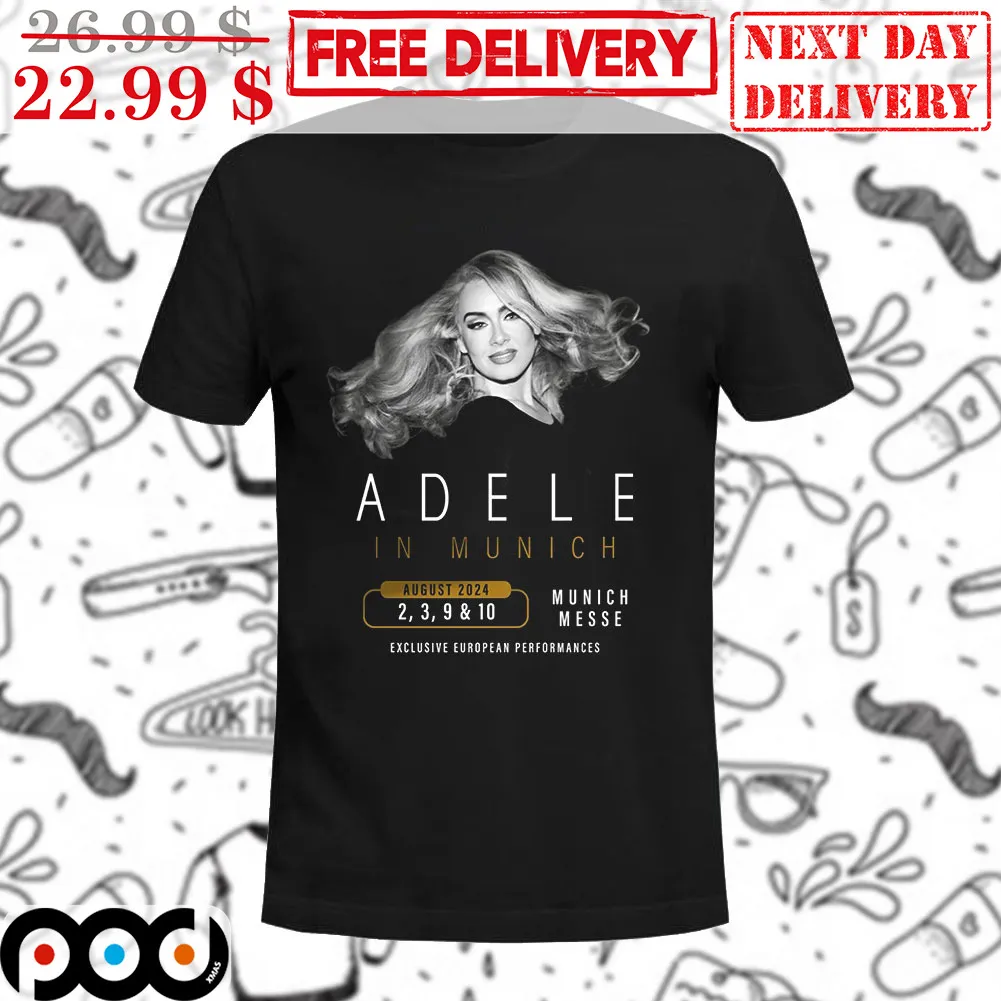 Adele In Munich Messe Exclusive European Performances Shirt