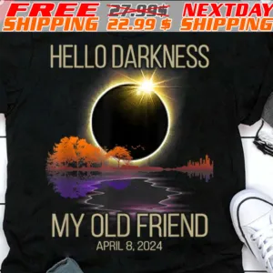 Hello Darkness My Old Friend April 8 2014 Shirt