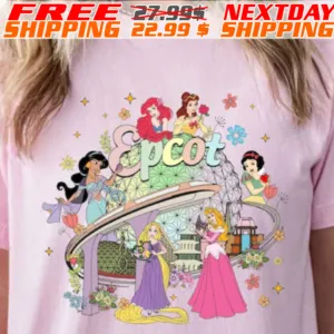 Epcot Princess Shirts Flower And Garden Festival 2023 Shirt Disney Event Shirt