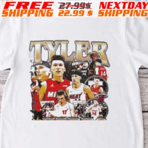 Tyler Herro Miami Heat Basketball Shirt
