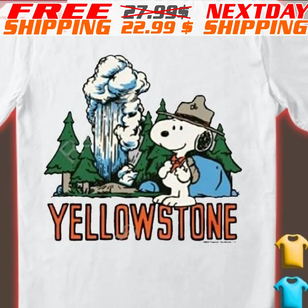 Snoopy Yellowstone Shirt