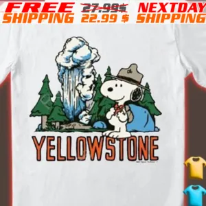 Snoopy Yellowstone Shirt
