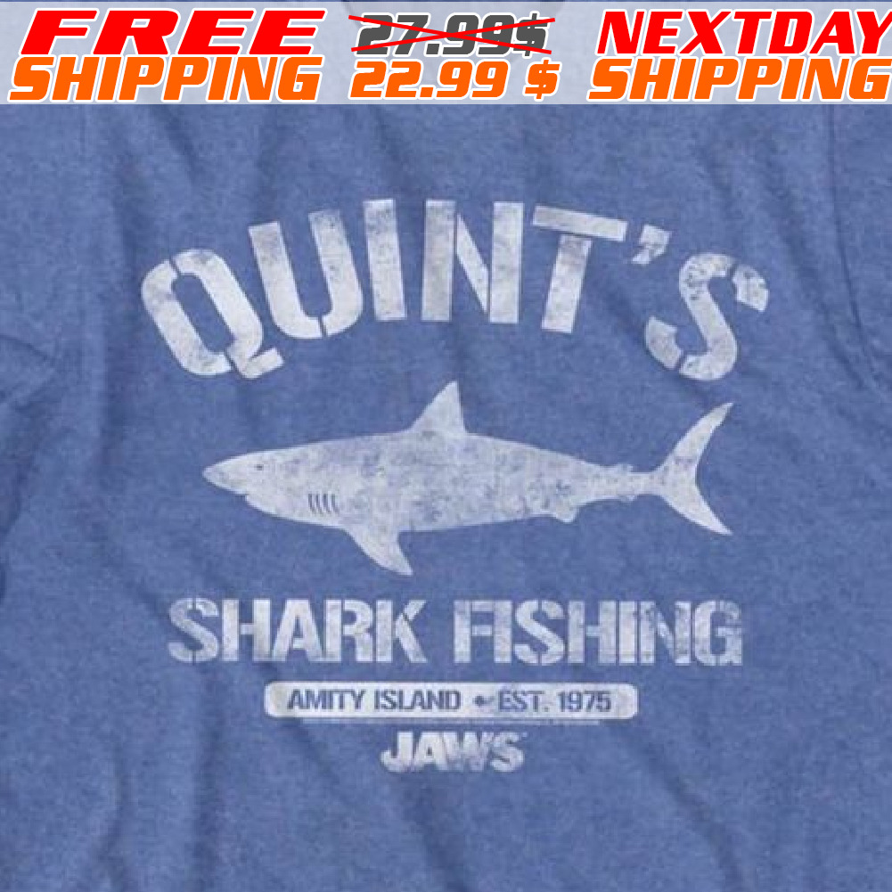 Get Quint's Shark Fishing Shirt For Free Shipping • Custom Xmas Gift