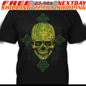 Irish Sugar Skull Warrior 2024 Shirt