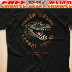 Crocodile Never Never Safari Tours Shirt