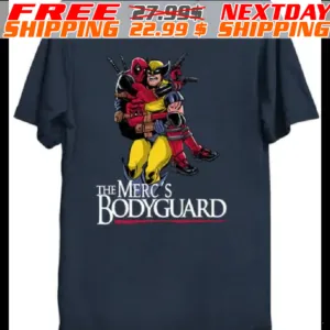 Wolverine Deadpool The Merc’s Bodyguard Shirt