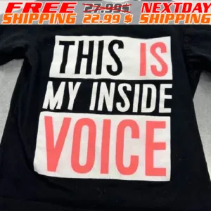 This Is My Inside Voice Shirt