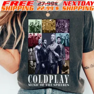 Coldplay The Eras Tour Shirt Music Of Spheres Shirt