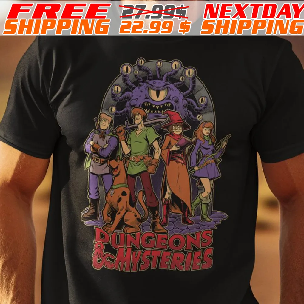 Scooby Doo Dungeons And Mysteries Character Shirt