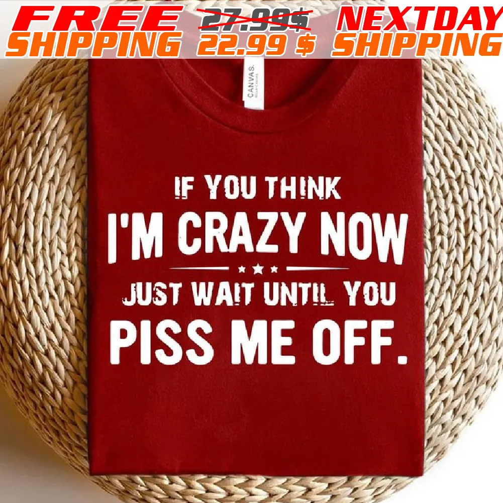 If You Think I'm Crazy Now Just Wait Until You Piss Me Off