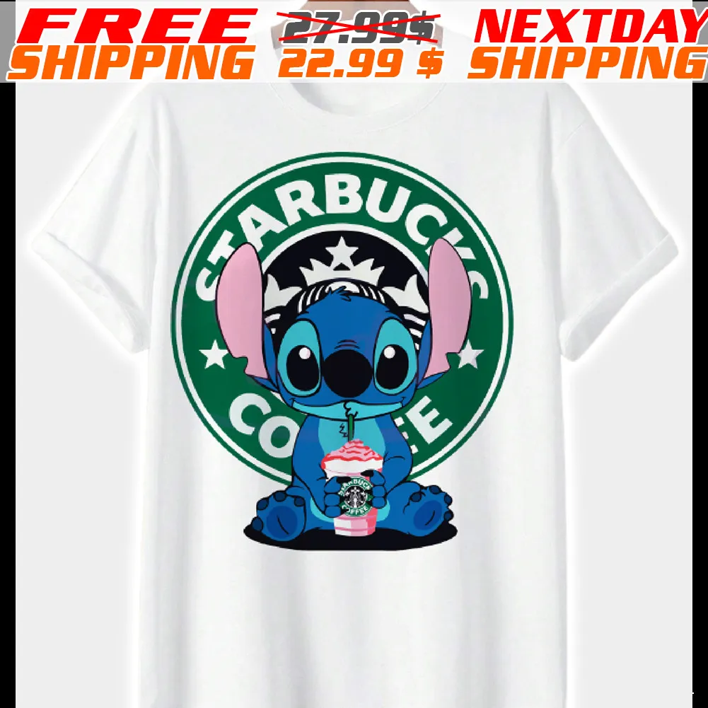Stitch Starbucks Coffee Shirt