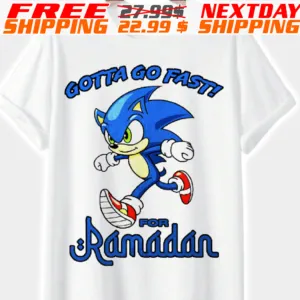 Sonic Gotta Go Fast For Ramadan Shirt