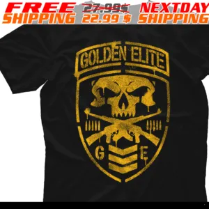 Golden Elite Shield Shirt