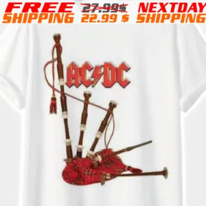 Wholesale Pakistan Bagpipes ACDC Shirt