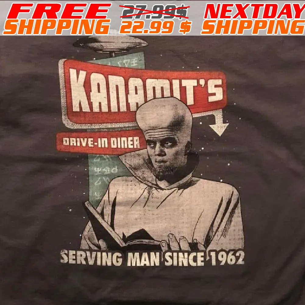 The Twilight Zone Kanamit's Diner Adult Short Sleeve Shirt