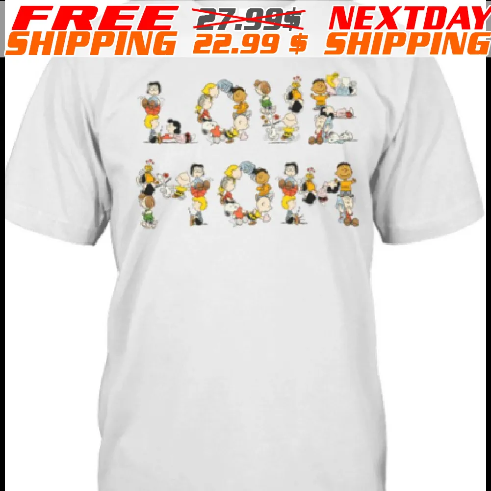 Snoopy Mother's Day Love Mom Shirt