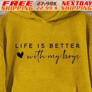Life Is Better With My Boys Shirt