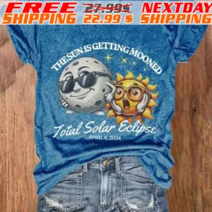 The Sun Is Getting Mooned Total Solar Eclipse Shirt