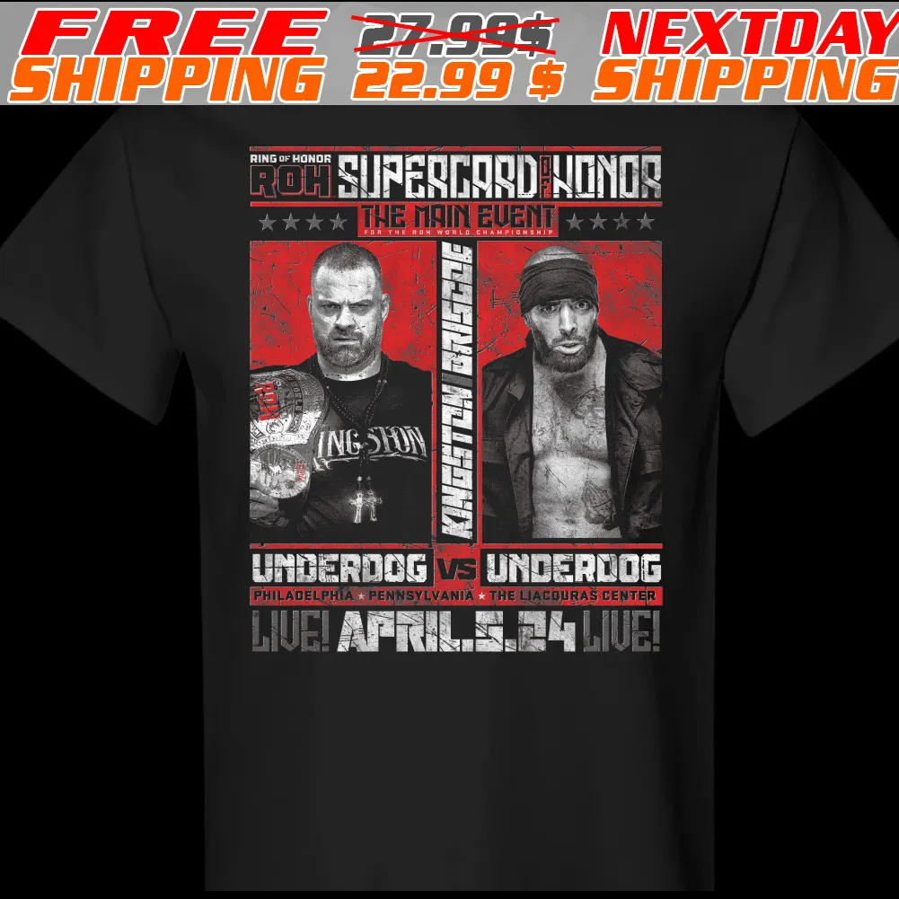 Roh Supercard Of Honor 2024 Matchup Eddie Kingston Vs Mark Briscoe Shirt