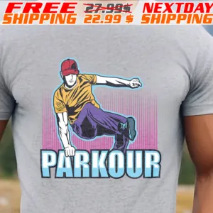 Urban Free Running Parkour 2024 Shirt